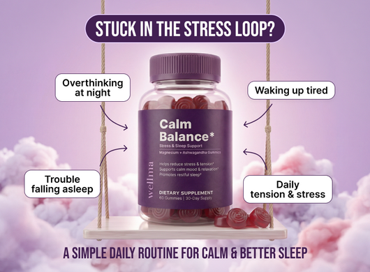 Calm Balance Gummies — Stress Relief & Better Sleep, Every Day