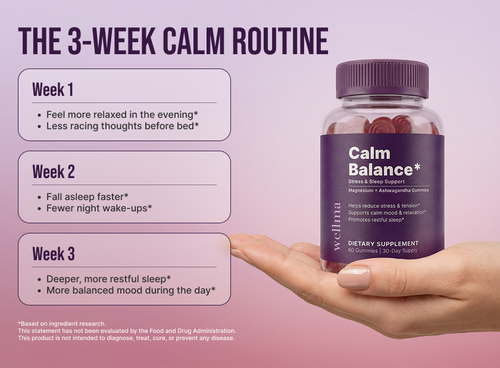 Calm Balance Gummies — Stress Relief & Better Sleep, Every Day