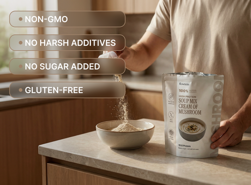 Noodle Mushrooms soup